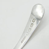 Irish George III Sterling Silver Shell Bowl Sauce Ladle Antique 1807 Dublin