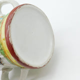 Large Victorian Staffordshire Frog Mug with Shooting Interest Antique c1850