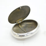 WW1 Sterling Silver & Enamel 15th Battalion Royal Welsh Fusiliers Snuff Box 1915 Mappin & Webb