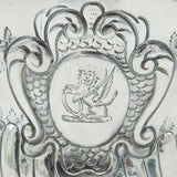 Queen Anne Britannia Standard Silver Crested Porringer Antique 1704 London