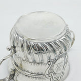 Queen Anne Britannia Standard Silver Crested Porringer Antique 1704 London