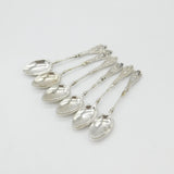 Berthold Muller Set of Six Victorian Sterling Silver Cupid Tea Spoons 1895 London Import
