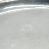 Exeter George I Sterling Silver Pair of Tazza Dishes John Elston Antique c1724