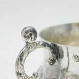 Charles II Restoration Sterling Silver Floral Porringer Antique 1668 London