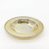 Georgian Sterling Silver Gilded Treat Dish Or Bowl Antique 1801 London