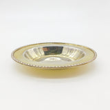 Georgian Sterling Silver Gilded Treat Dish Or Bowl Antique 1801 London
