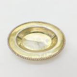 Georgian Sterling Silver Gilded Treat Dish Or Bowl Antique 1801 London