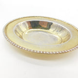 Georgian Sterling Silver Gilded Treat Dish Or Bowl Antique 1801 London