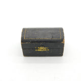 Boxed Pair of Sterling Silver Line Pattern Napkin Ring 1921 Birmingham Antique