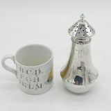 A.E Jones Arts & Crafts Sterling Silver Sugar Caster Antique 1924 Birmingham