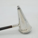 Guild of Handicraft Sterling Silver & Wooden Candle Snuffer Vintage 1989 London