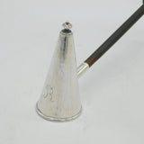 Guild of Handicraft Sterling Silver & Wooden Candle Snuffer Vintage 1989 London