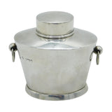 Victorian Sterling Silver Canister Tea Caddy Antique 1899 Sheffield