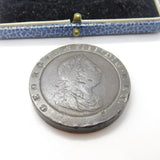 King George III 'Cartwheel' Twopence Coin 1797 in Fair Condition