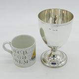 George III Sterling Silver Wine Goblet or Chalice Antique 1817 London