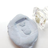 Georgian Carved Rock Crystal Heraldic Intaglio Wax Seal Stamp Antique c1820 AF