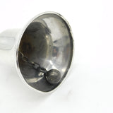 Edwardian Sterling Silver Dinner Bell Antique 1909 Birmingham