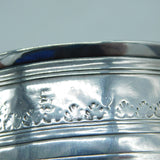 William III Britannia Silver Crested Pint Tankard Mug Antique 1699 London