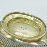 George III Sterling Silver Gilt Folate Pierced Fruit Bowl Antique 1775 London