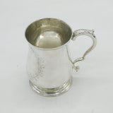 George III Sterling Silver Christening Mug Antique 1760 London William Cripps