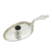 Victorian Sterling Silver Novelty Trowel Chamberstick Antique 1884 London