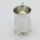 George III Sterling Silver Christening Mug Antique 1760 London William Cripps