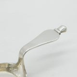 Victorian Sterling Silver Novelty Trowel Chamberstick Antique 1884 London