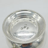 George III Sterling Silver Christening Mug Antique 1760 London William Cripps
