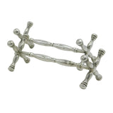 George III Pair of Sterling Silver Knife Rests Antique c1770 London Ebenezer Coker