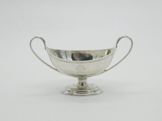 Georgian Sterling Silver Two Handled Sugar Bowl 1797 London Charles Fox