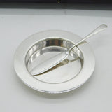 Asprey & Co. Boxed Sterling Silver Set of Butter Dishes Antique 1909 London