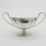 Georgian Sterling Silver Two Handled Sugar Bowl 1797 London Charles Fox