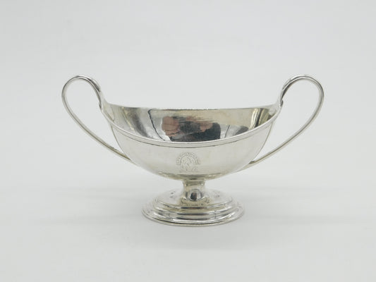 Georgian Sterling Silver Two Handled Sugar Bowl 1797 London Charles Fox