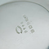 Asprey & Co. Boxed Sterling Silver Set of Butter Dishes Antique 1909 London