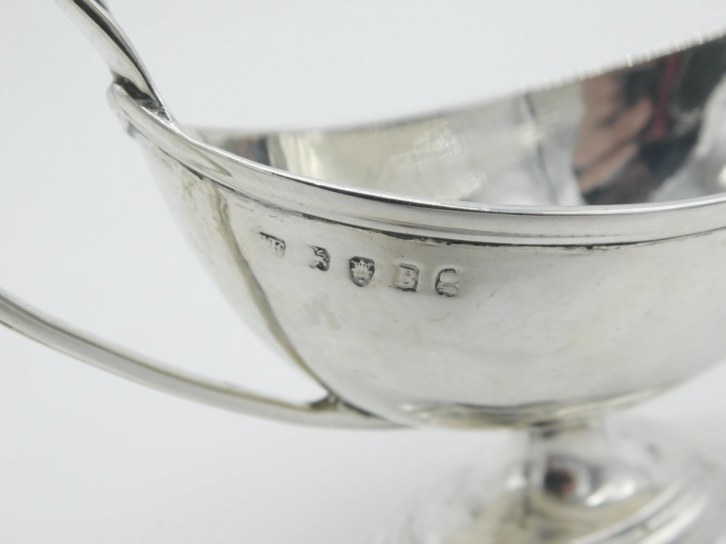 Georgian Sterling Silver Two Handled Sugar Bowl 1797 London Charles Fox