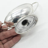 Georgian Sterling Silver Two Handled Sugar Bowl 1797 London Charles Fox