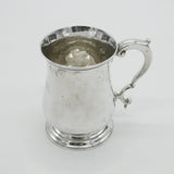 Early Georgian Sterling Silver Half Pint Tankard Mug London 1761 William Withers