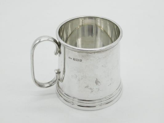 Sterling Silver Christening Mug or Cup 1979 Birmingham Vintage Joseph Rodgers