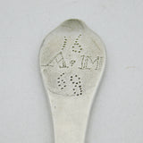 Salisbury West Country Provincial Charles II Sterling Silver Trefid Spoon Antique 1668
