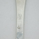 Salisbury West Country Provincial Charles II Sterling Silver Trefid Spoon Antique 1668