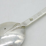 Salisbury West Country Provincial Charles II Sterling Silver Trefid Spoon Antique 1668