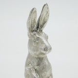 Cast Sterling Silver Dancing Hare Figurine Ornament Vintage 1973 London
