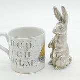 Cast Sterling Silver Dancing Hare Figurine Ornament Vintage 1973 London