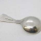 William IV Sterling Silver Tea Caddy Spoon Antique 1832 Birmingham George Unite