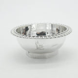 Georgian Sterling Silver Floral Pattern Wine Strainer Bowl c1780 Antique London