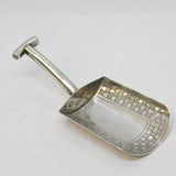 George III Sterling Silver Novelty Tea Caddy Spoon Antique 1809 Birmingham