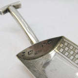 George III Sterling Silver Novelty Tea Caddy Spoon Antique 1809 Birmingham