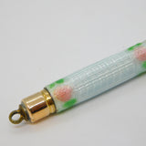 Victorian 9ct Yellow Gold & Guilloche Enamel Propelling Pencil Antique c1890s
