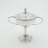 Sterling Silver Art Deco Lidded Trophy Cup 1934 Birmingham Antique