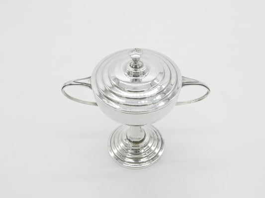 Sterling Silver Art Deco Lidded Trophy Cup 1934 Birmingham Antique